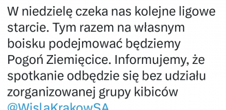 OGŁOSZENIE od Naprzód Świbie przed kolejnym meczem ligowym XD